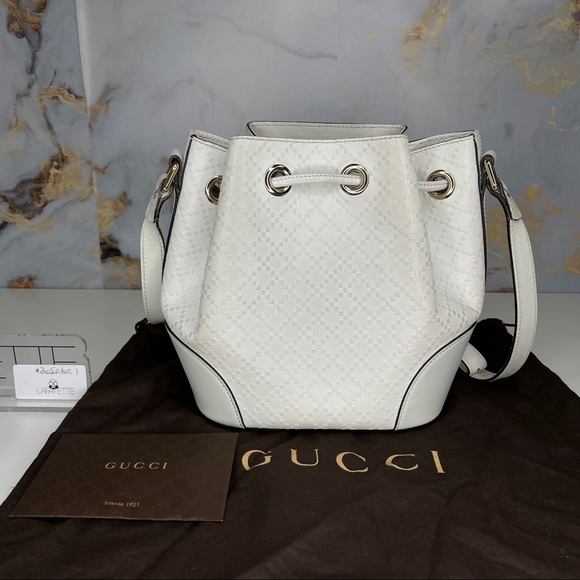 Gucci Bucket Bag-White - Picture 2 of 6